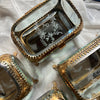 Engraved French box (engraved glass box)