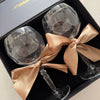 Engraved Goblet Glasses